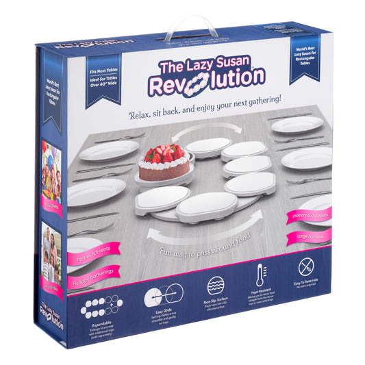 Lazy Susan Revolution Full Set - White