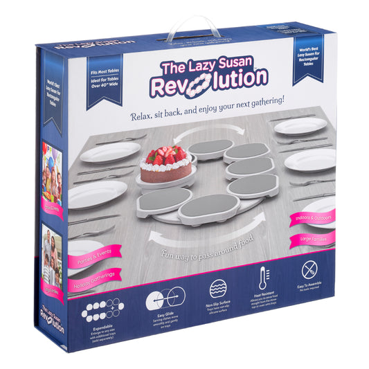 Lazy Susan Revolution Full Set - Light Gray