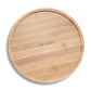 9" Bamboo Lazy Susan Revolution Turnable w/Rim – Rotating Bamboo Organizer Tray for Kitchen, Spices, Table, or Bathroom, Non-Slip, 360° Turnable